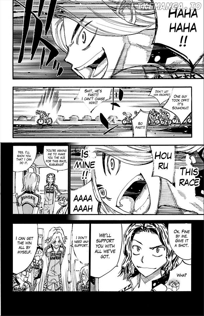 Yowamushi Pedal Chapter 276 - page 2