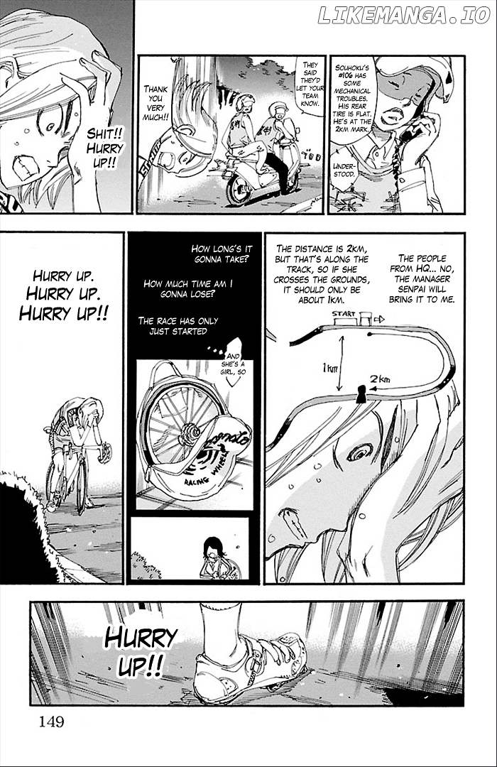 Yowamushi Pedal Chapter 276 - page 8