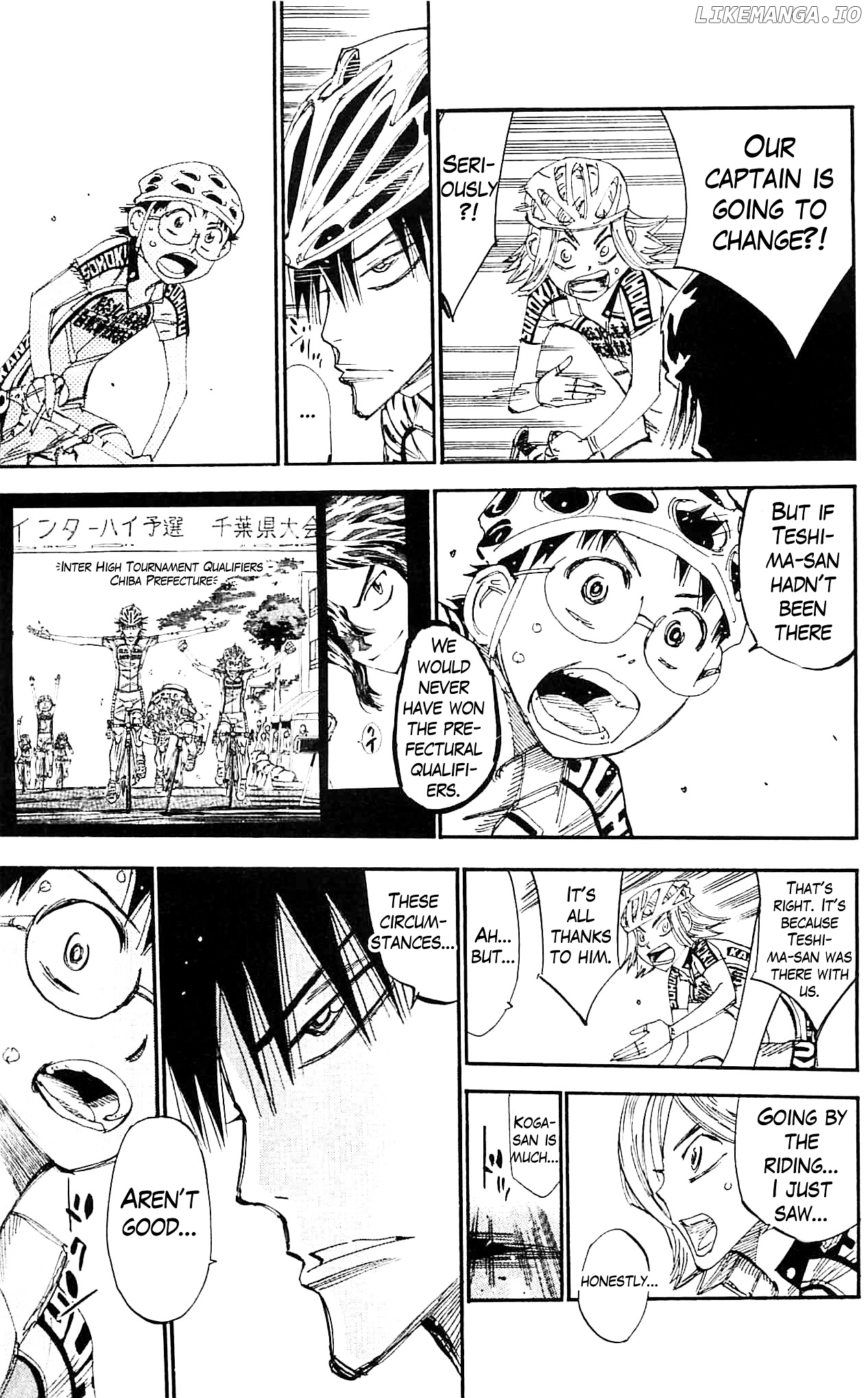 Yowamushi Pedal Chapter 284 - page 13