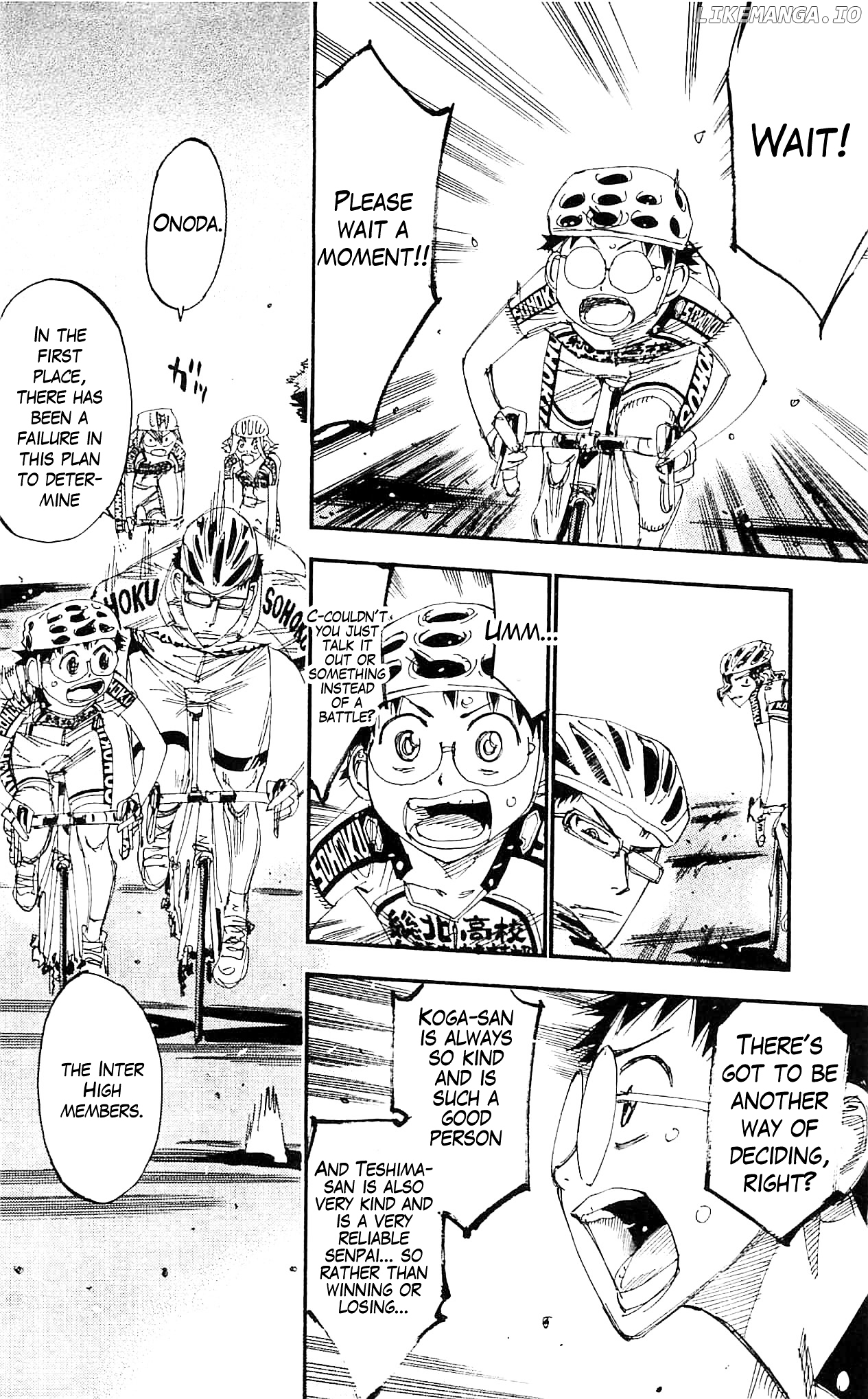 Yowamushi Pedal Chapter 284 - page 2