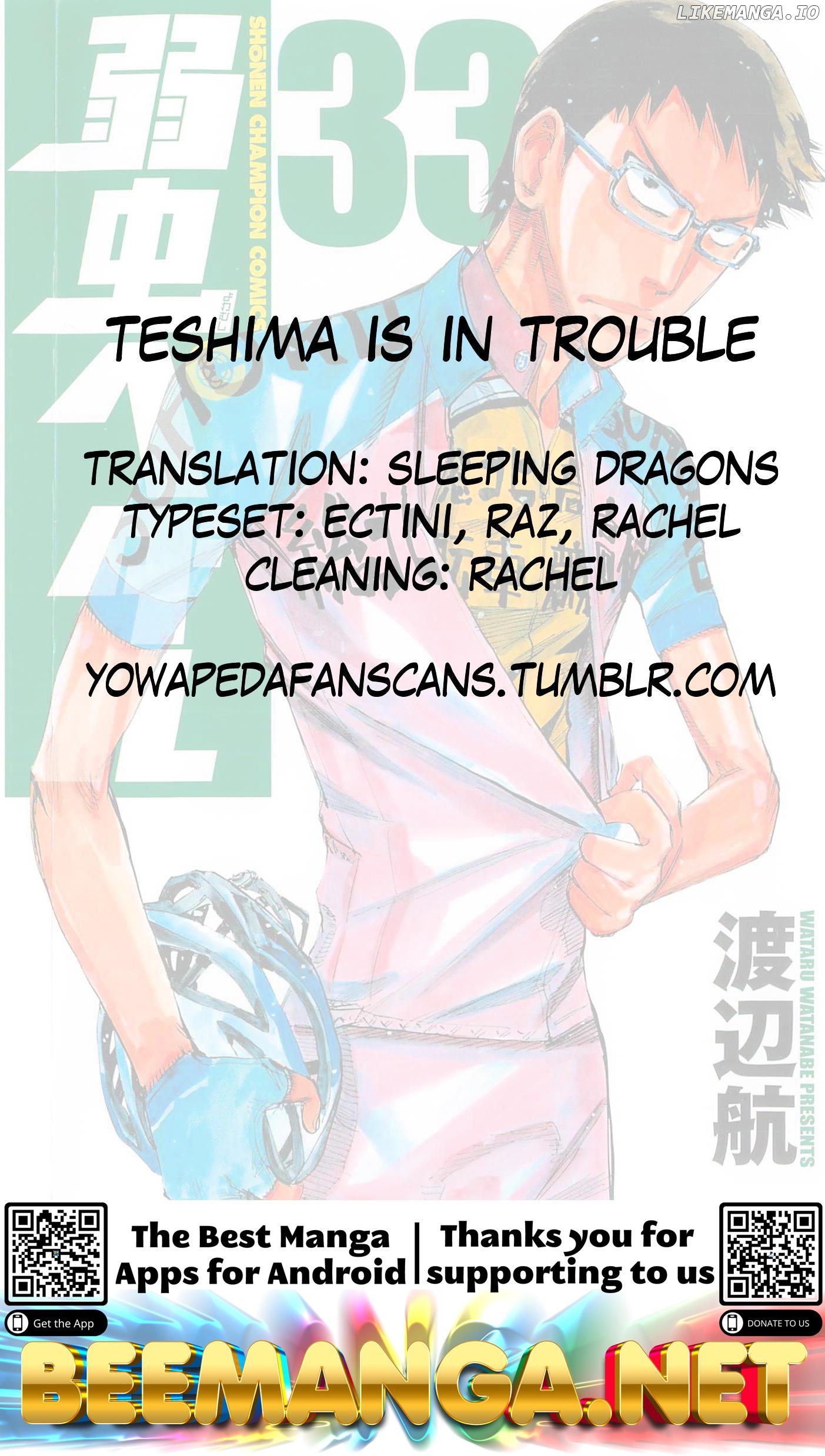 Yowamushi Pedal Chapter 284 - page 21