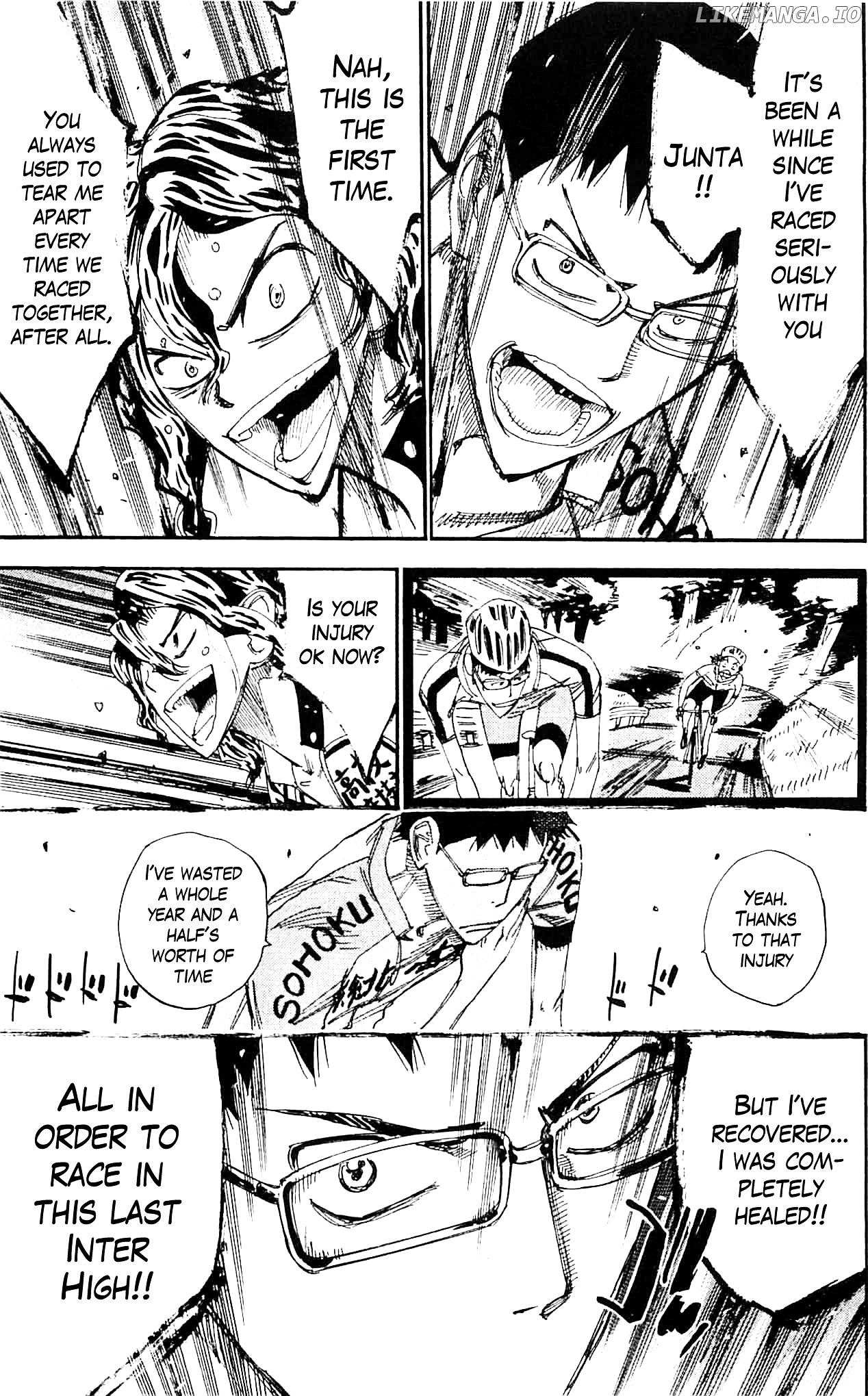 Yowamushi Pedal Chapter 284 - page 9