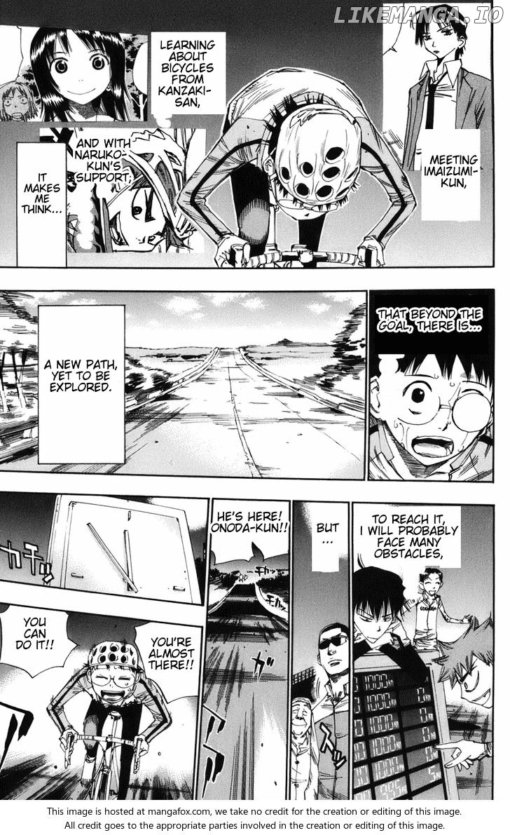Yowamushi Pedal Chapter 62 - page 21