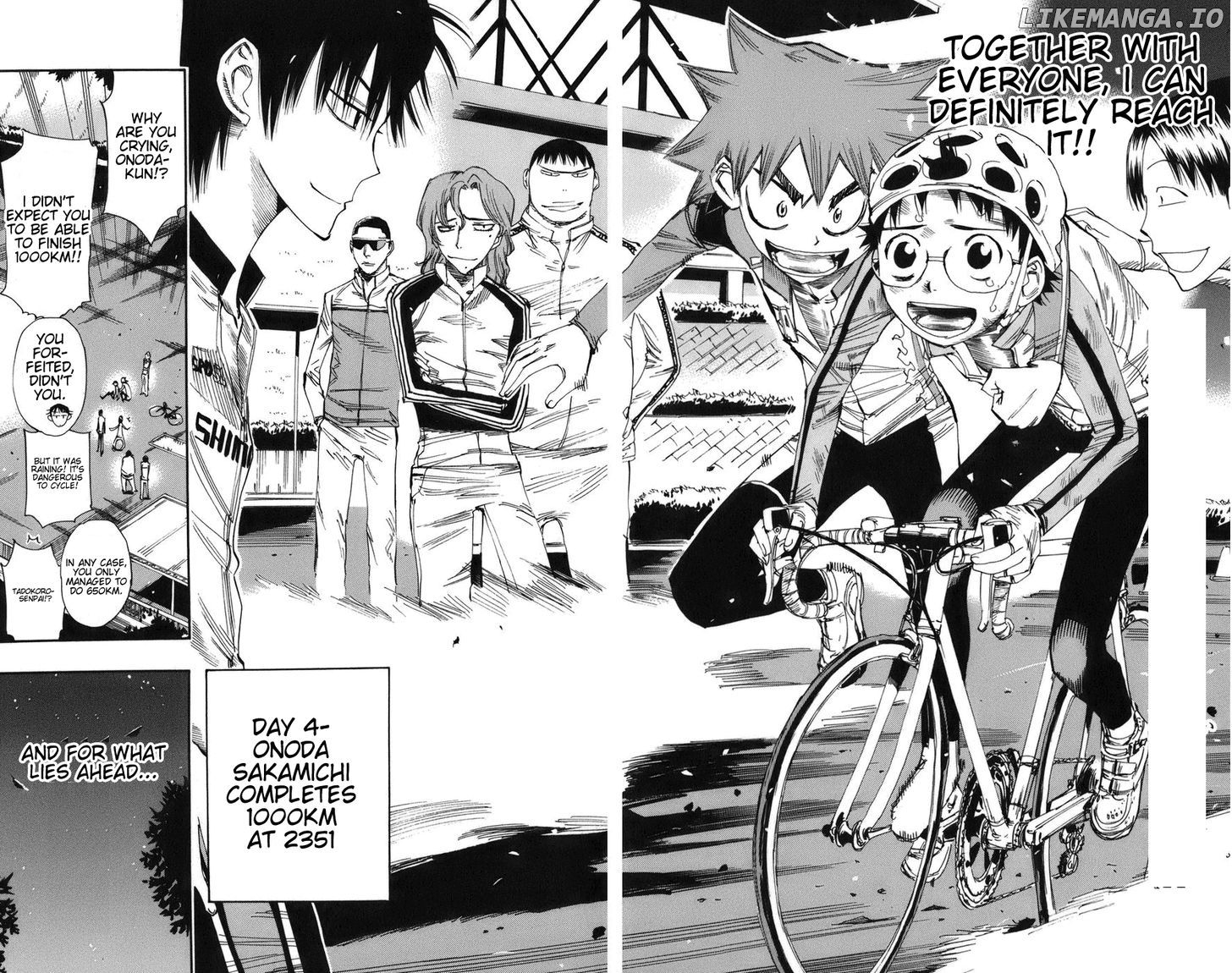 Yowamushi Pedal Chapter 62 - page 22