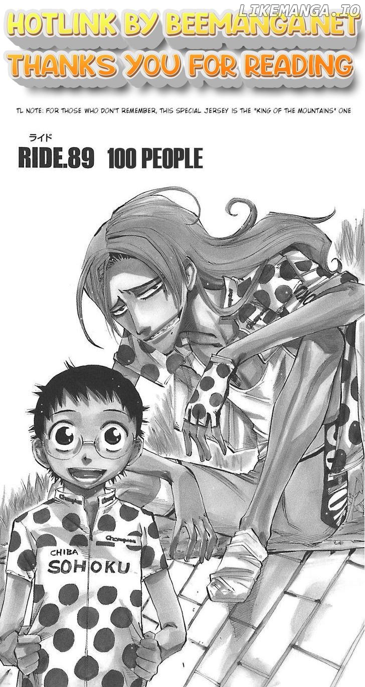 Yowamushi Pedal Chapter 89 - page 1