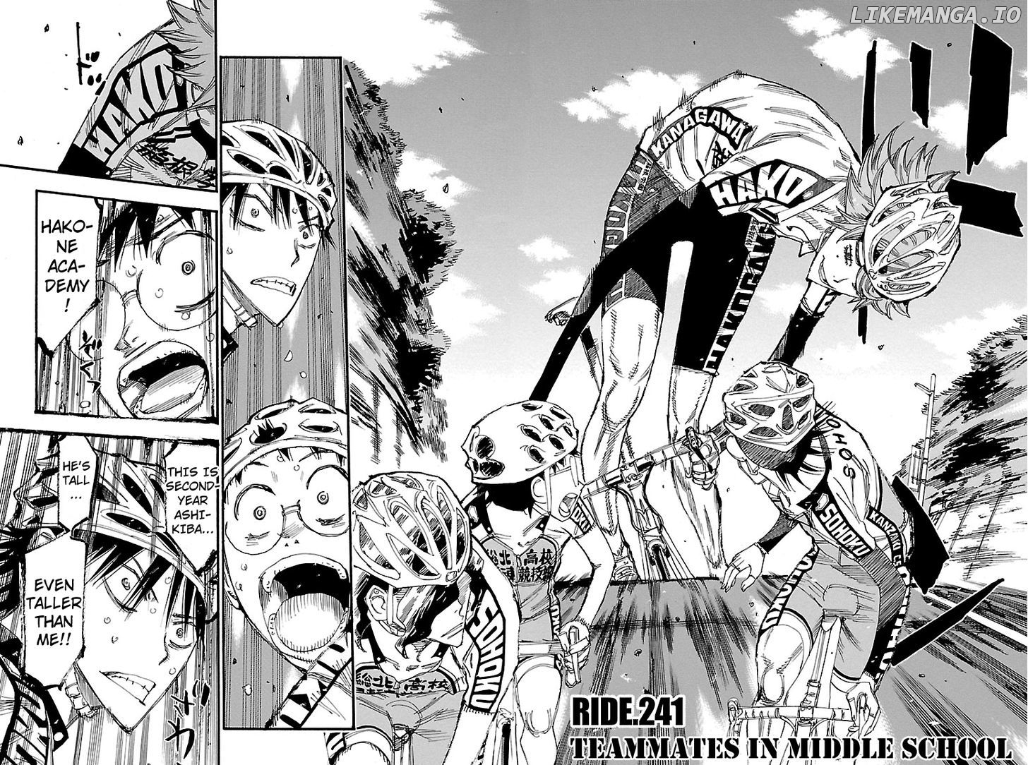 Yowamushi Pedal Chapter 241 - page 4