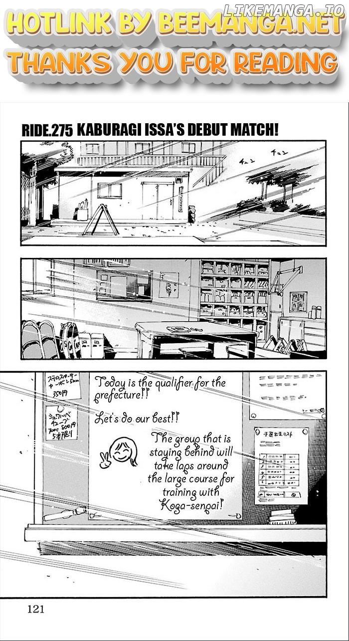 Yowamushi Pedal Chapter 275 - page 1