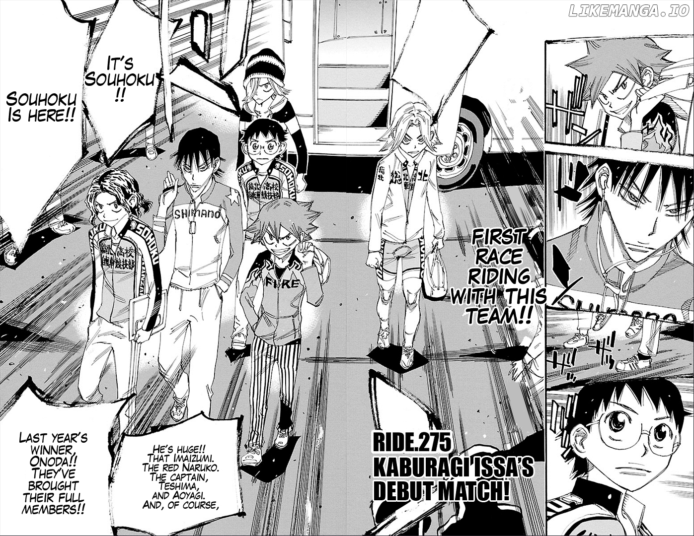 Yowamushi Pedal Chapter 275 - page 4