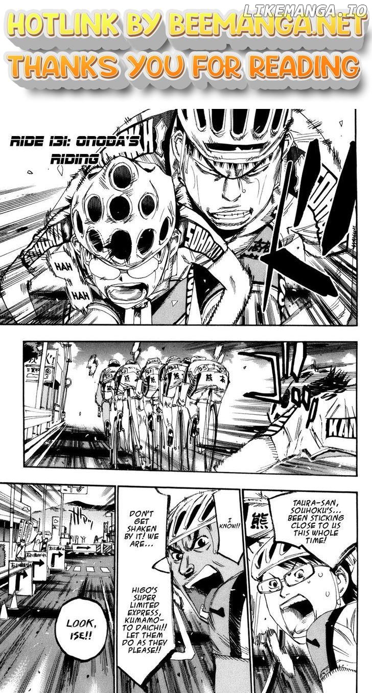 Yowamushi Pedal Chapter 131 - page 1