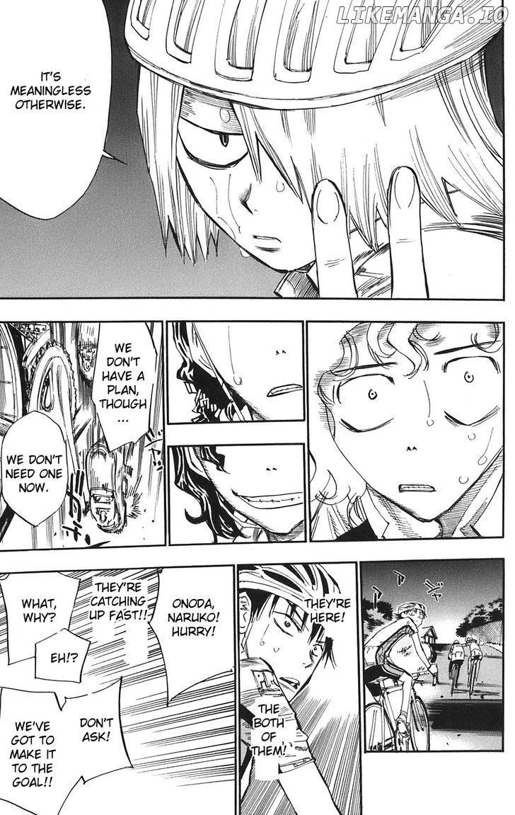 Yowamushi Pedal Chapter 54 - page 14