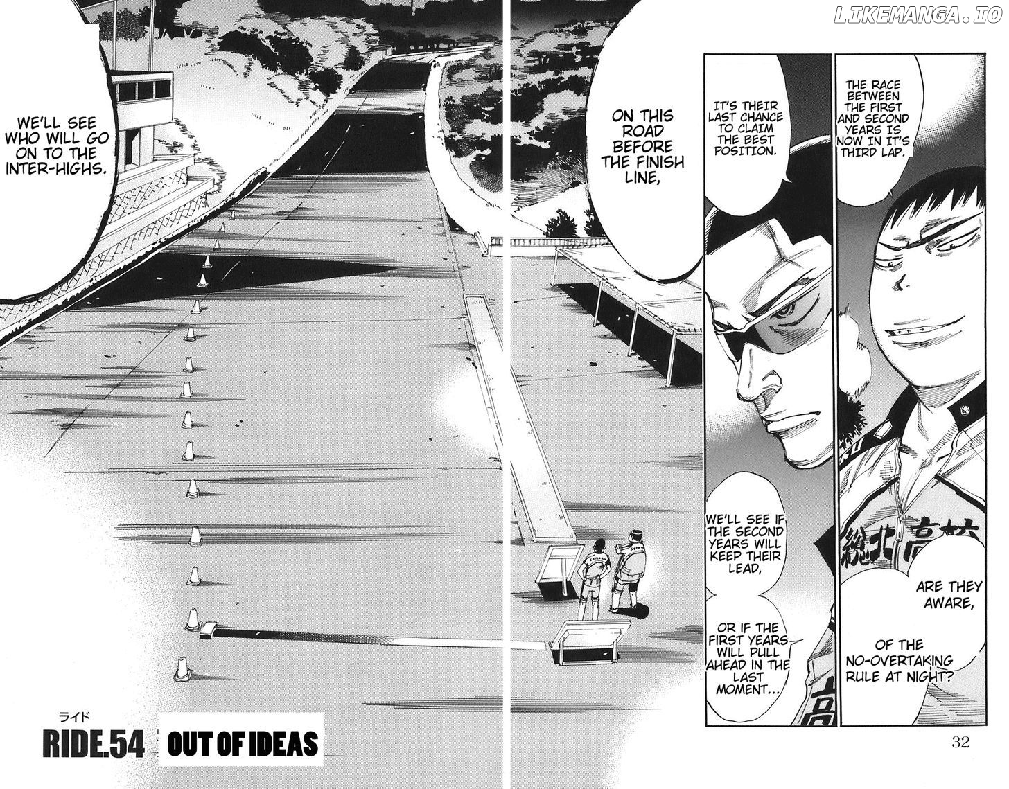 Yowamushi Pedal Chapter 54 - page 2