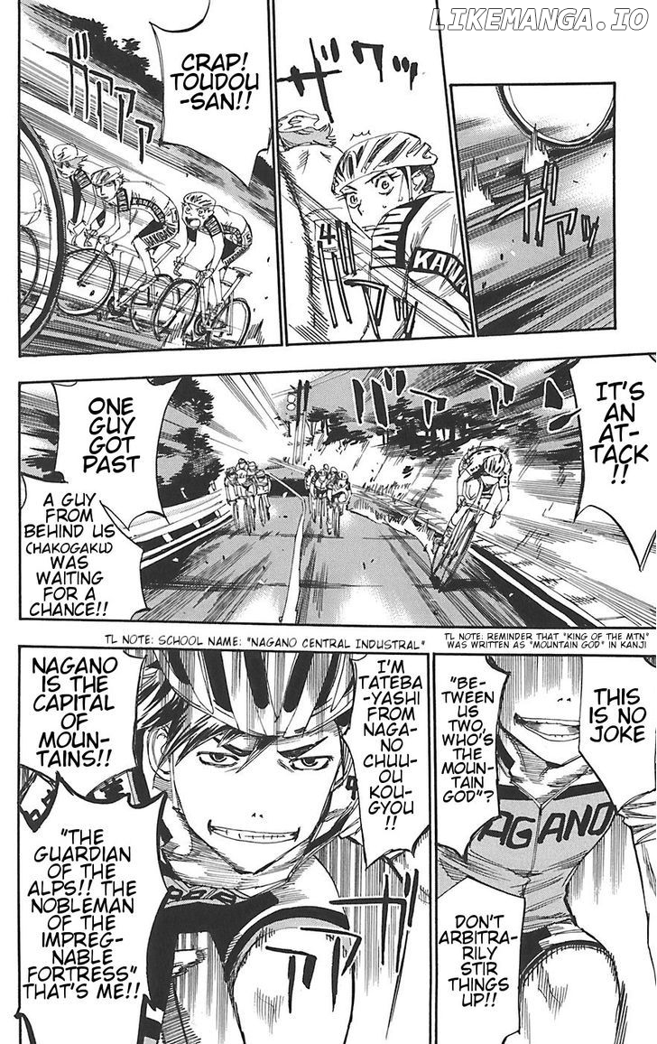 Yowamushi Pedal Chapter 91 - page 10