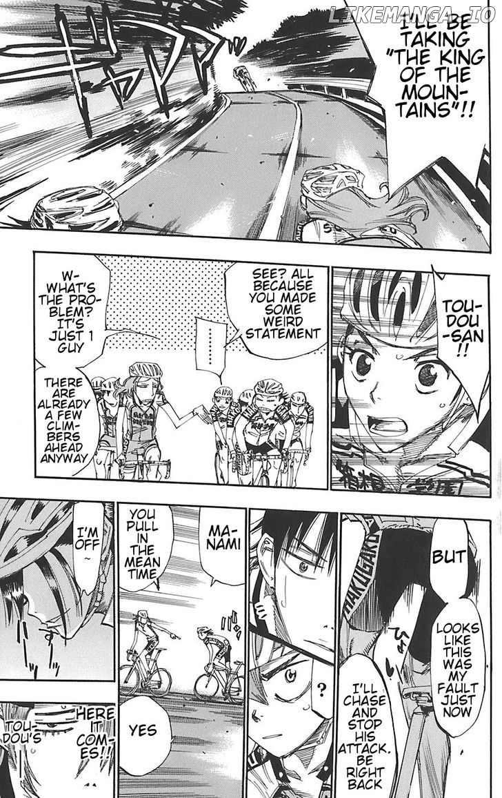 Yowamushi Pedal Chapter 91 - page 11
