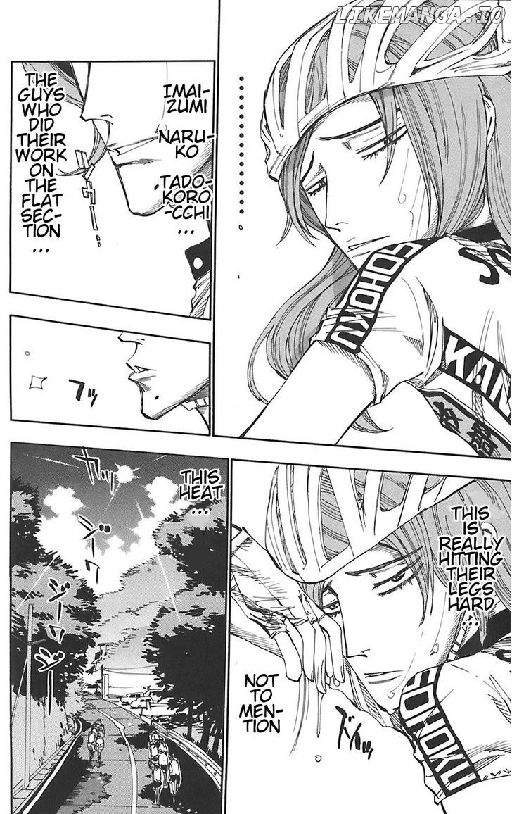 Yowamushi Pedal Chapter 91 - page 4