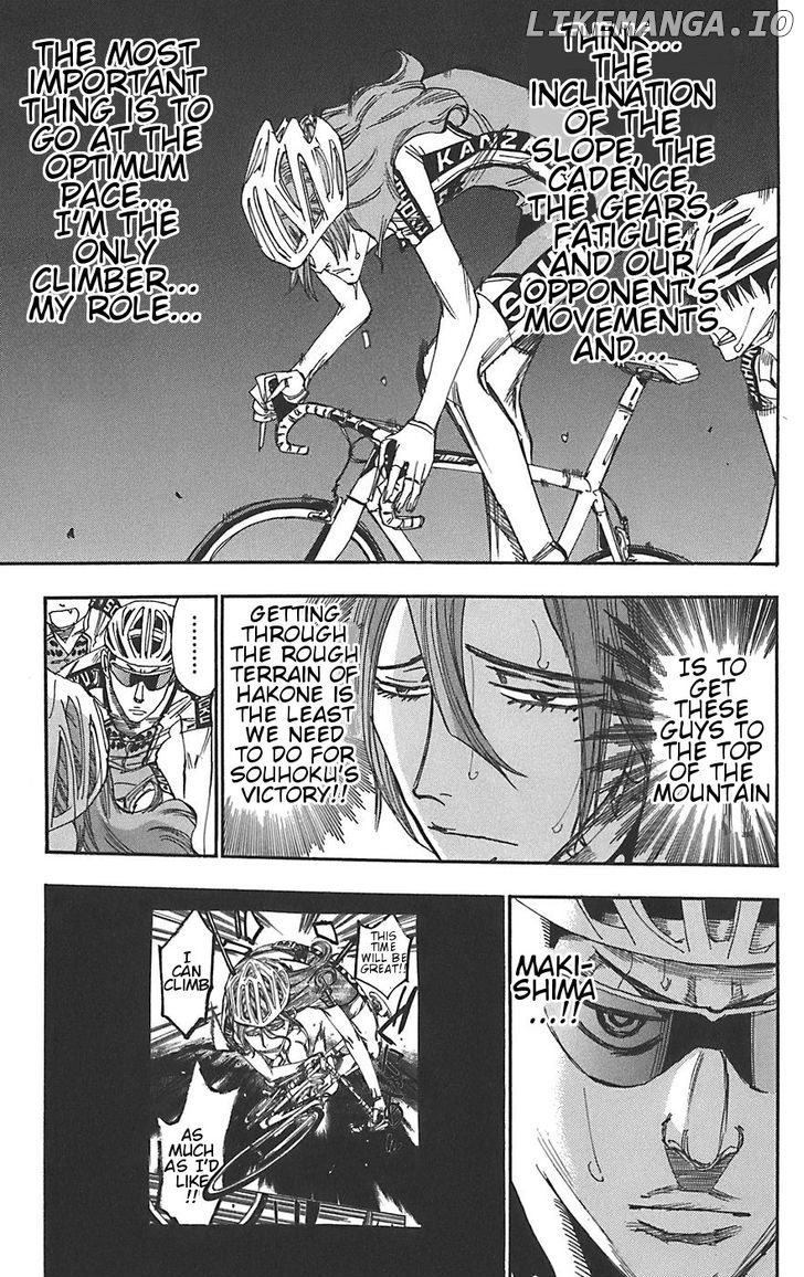 Yowamushi Pedal Chapter 91 - page 5