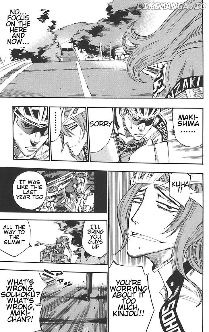 Yowamushi Pedal Chapter 91 - page 7