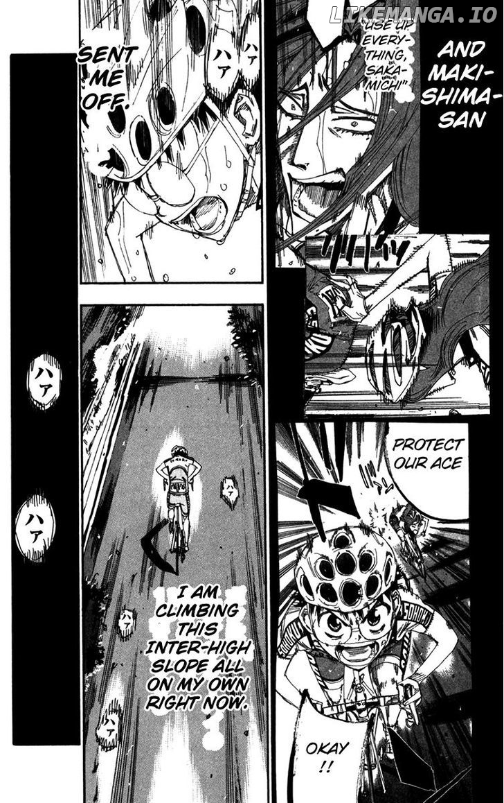 Yowamushi Pedal Chapter 204 - page 2