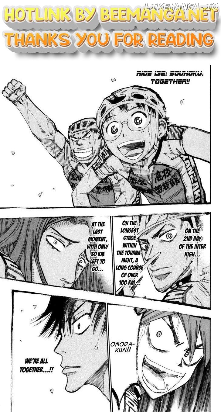 Yowamushi Pedal Chapter 132 - page 1