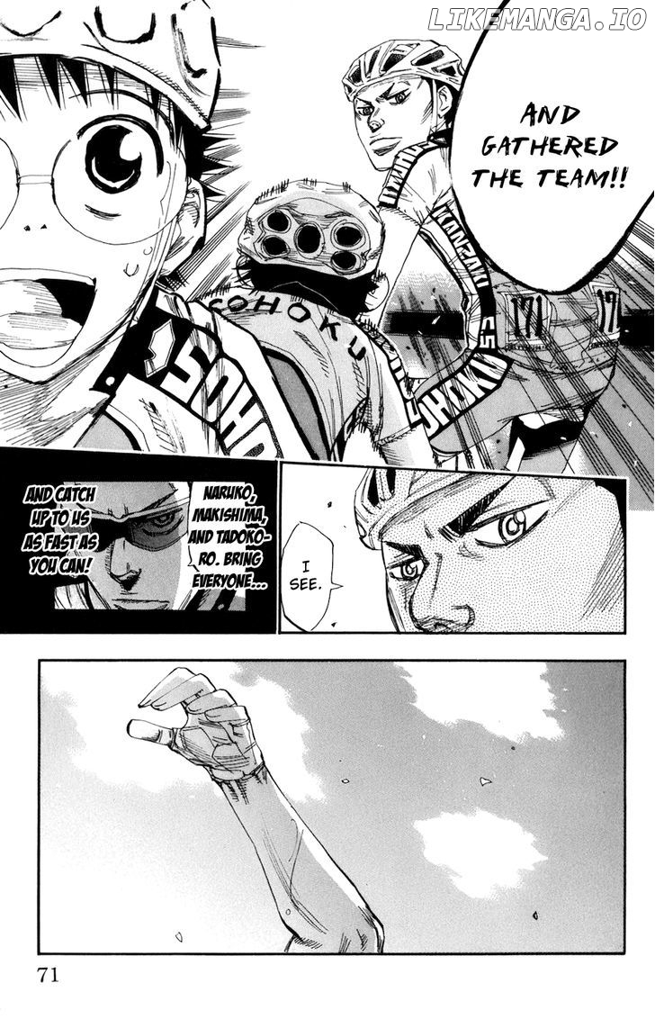 Yowamushi Pedal Chapter 132 - page 4