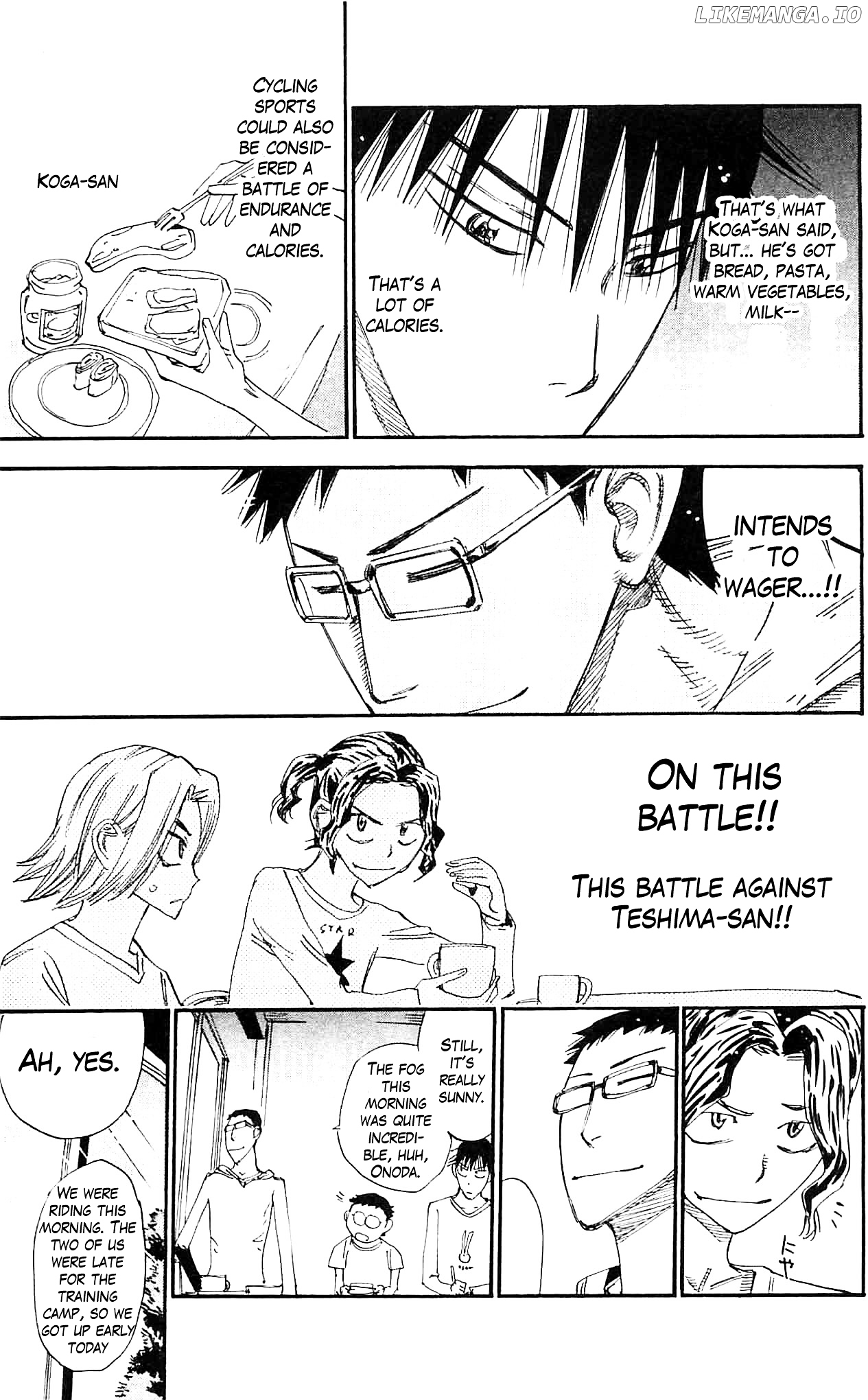 Yowamushi Pedal Chapter 286 - page 7