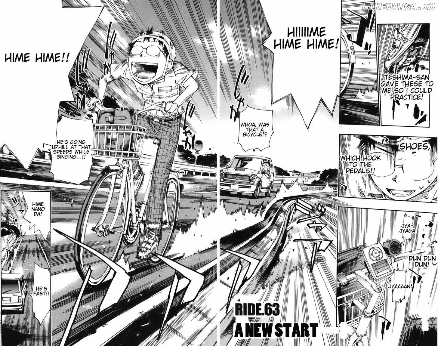 Yowamushi Pedal Chapter 63 - page 2