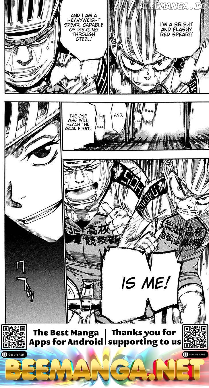 Yowamushi Pedal Chapter 82 - page 16