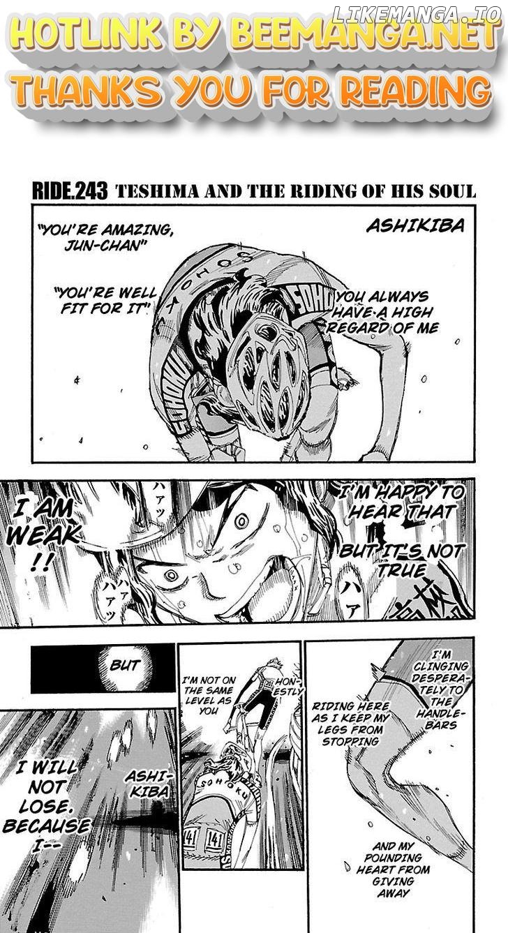 Yowamushi Pedal Chapter 243 - page 1