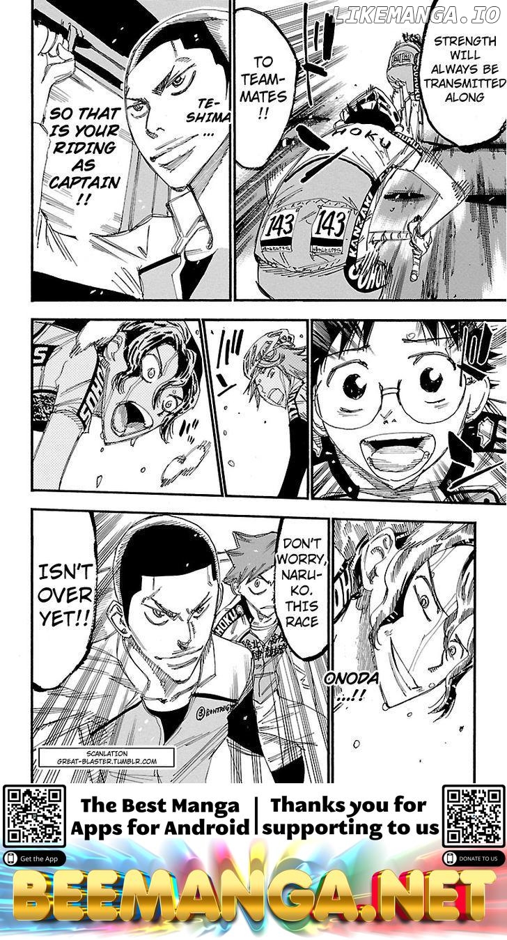 Yowamushi Pedal Chapter 243 - page 18