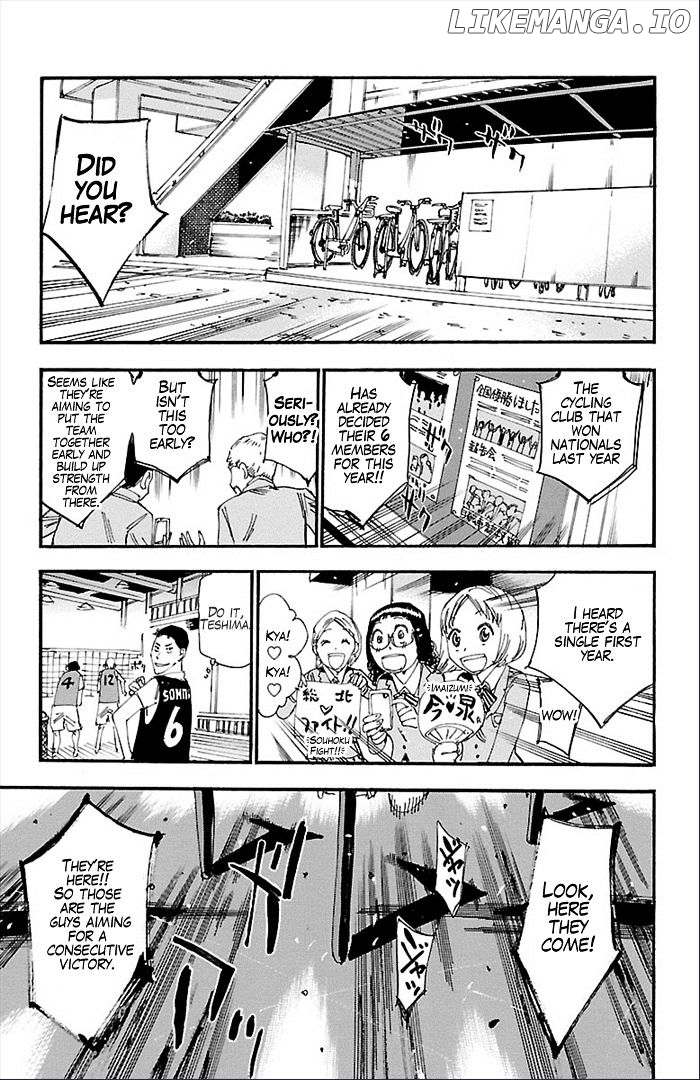 Yowamushi Pedal Chapter 273 - page 17