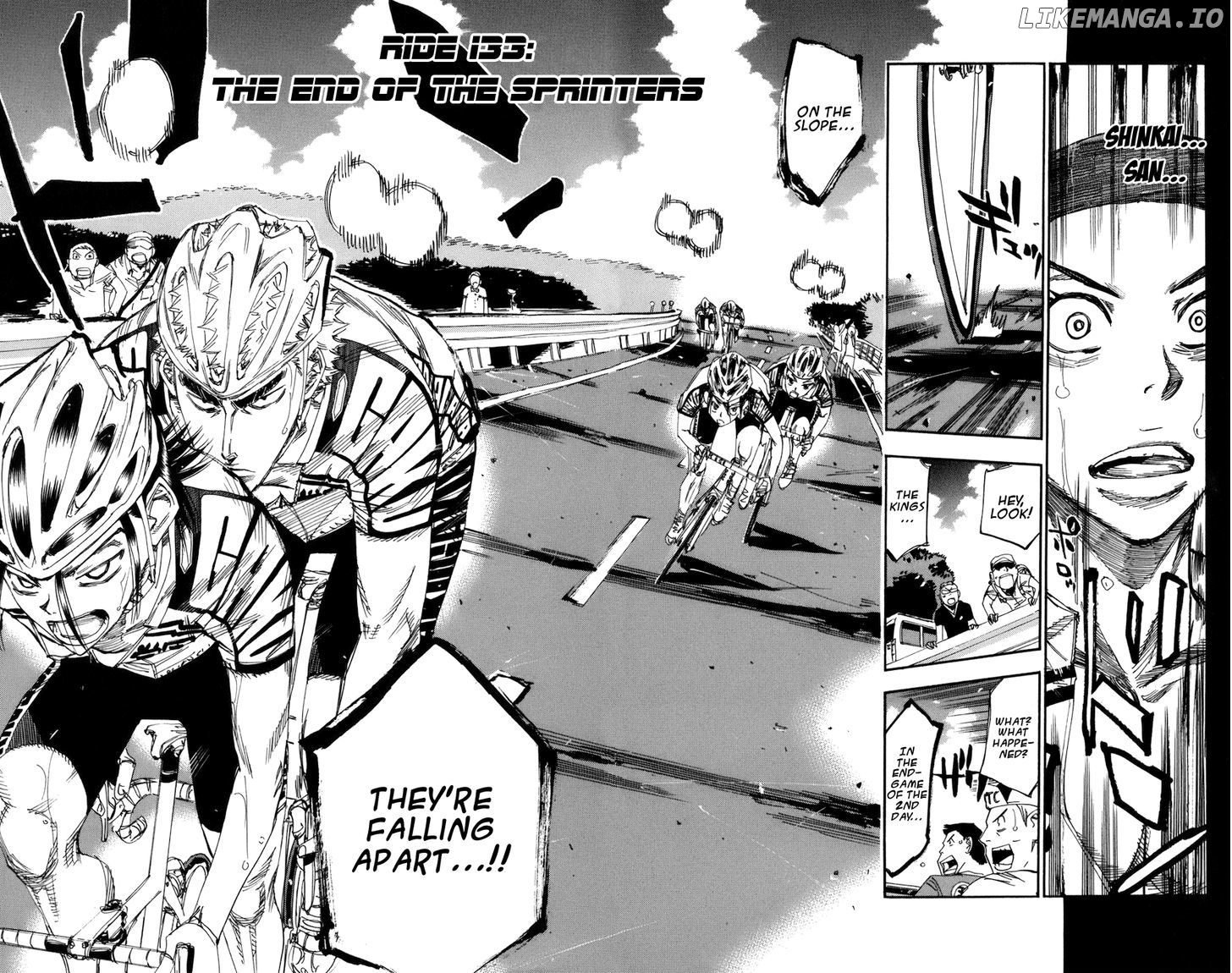 Yowamushi Pedal Chapter 133 - page 2
