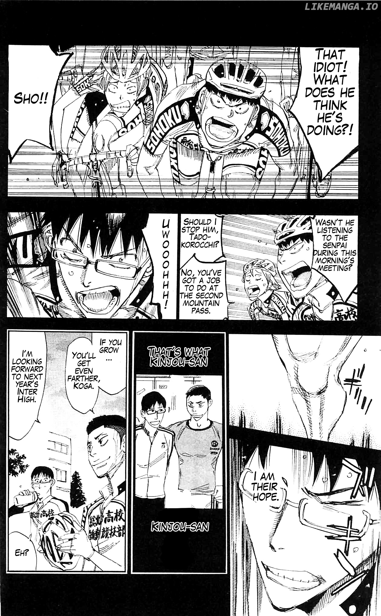 Yowamushi Pedal Chapter 287 - page 10