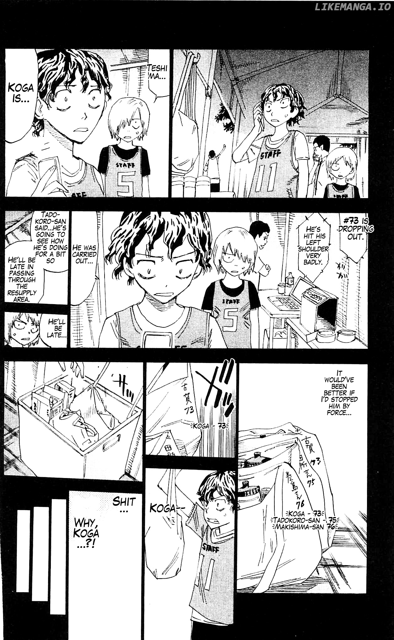 Yowamushi Pedal Chapter 287 - page 13