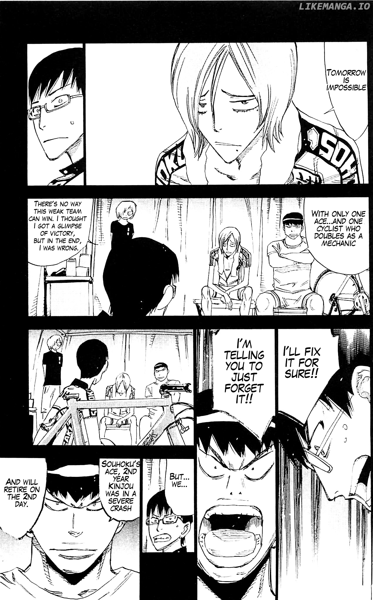 Yowamushi Pedal Chapter 287 - page 3