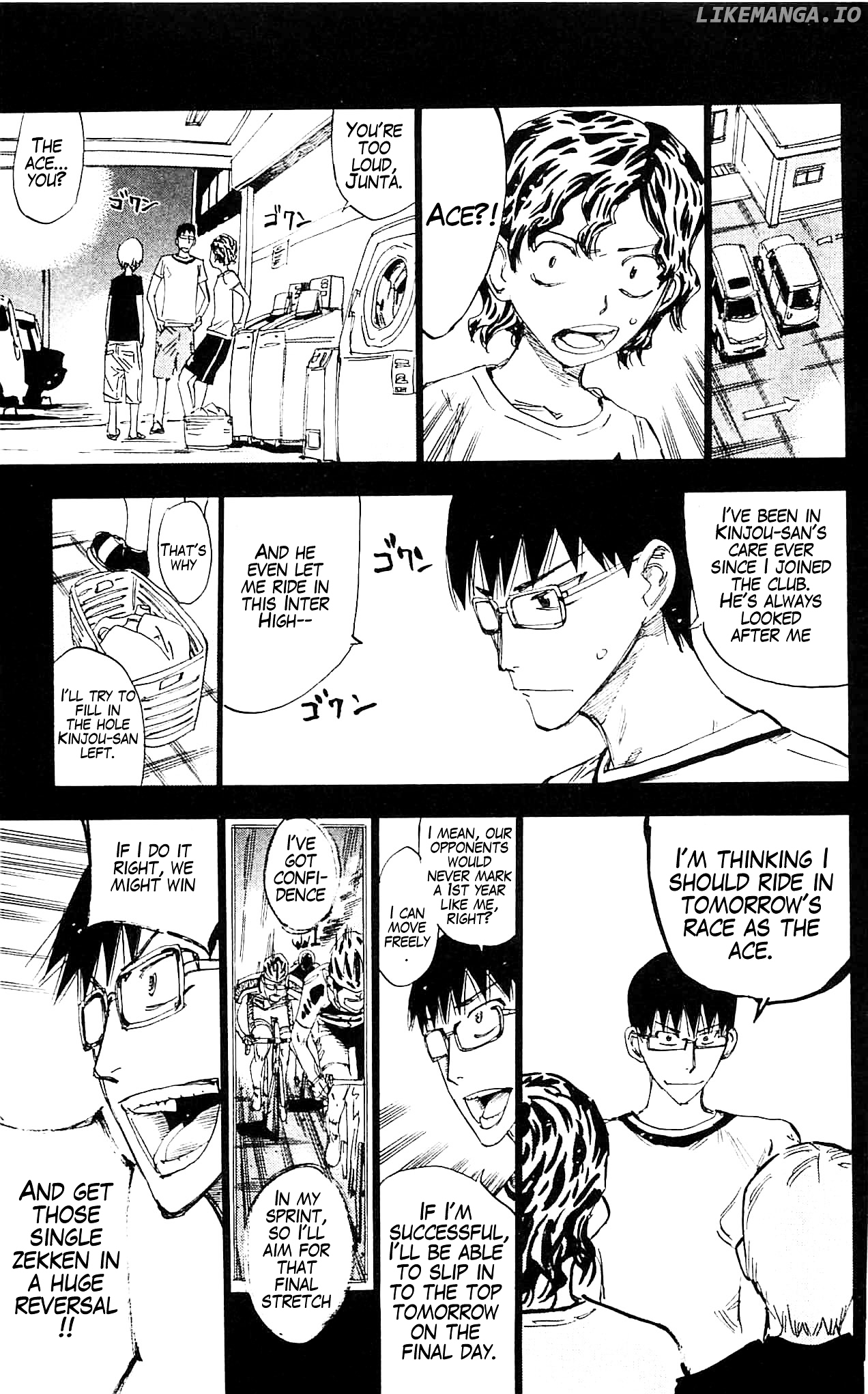 Yowamushi Pedal Chapter 287 - page 6
