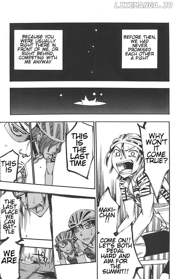 Yowamushi Pedal Chapter 92 - page 20