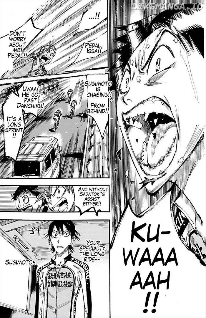 Yowamushi Pedal Chapter 272 - page 8