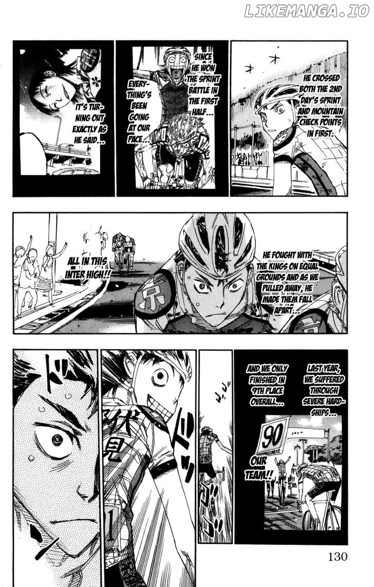 Yowamushi Pedal Chapter 135 - page 3