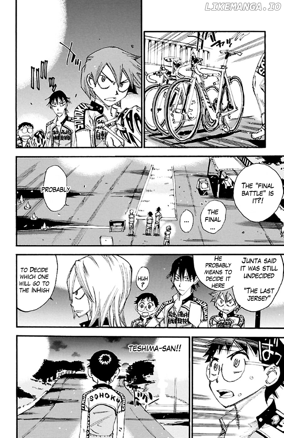 Yowamushi Pedal Chapter 288 - page 9