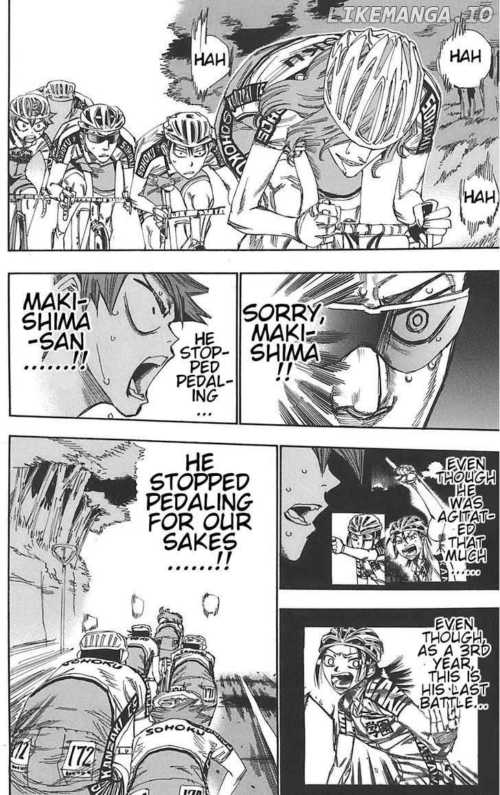 Yowamushi Pedal Chapter 93 - page 4