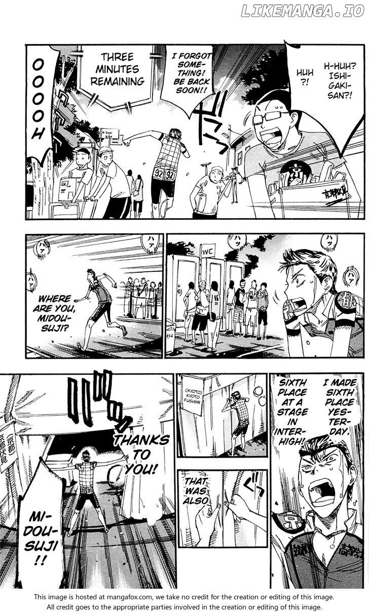 Yowamushi Pedal Chapter 160 - page 6