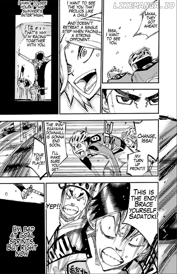 Yowamushi Pedal Chapter 271 - page 19