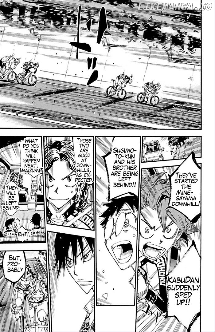 Yowamushi Pedal Chapter 271 - page 9