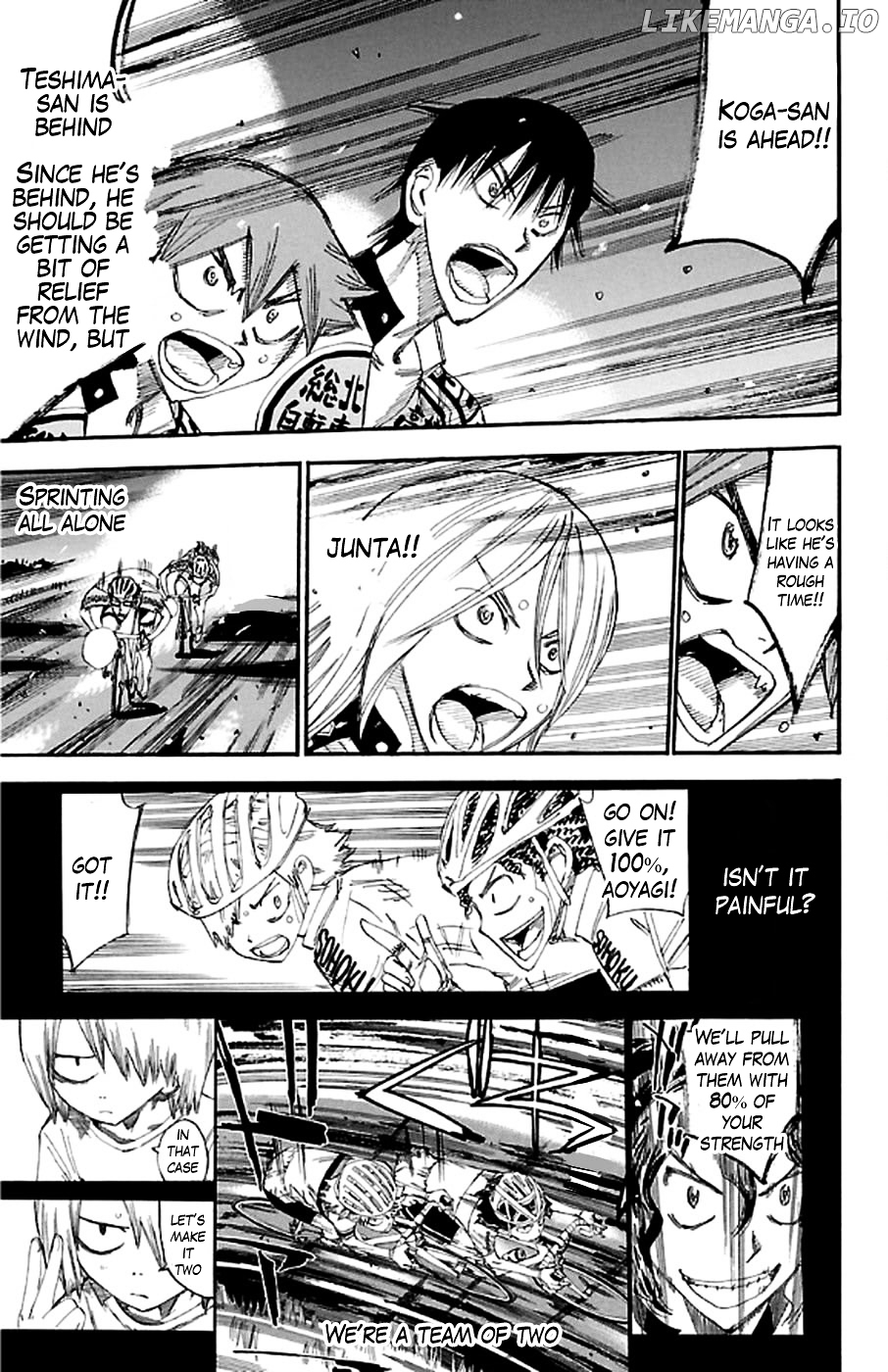 Yowamushi Pedal Chapter 289 - page 4