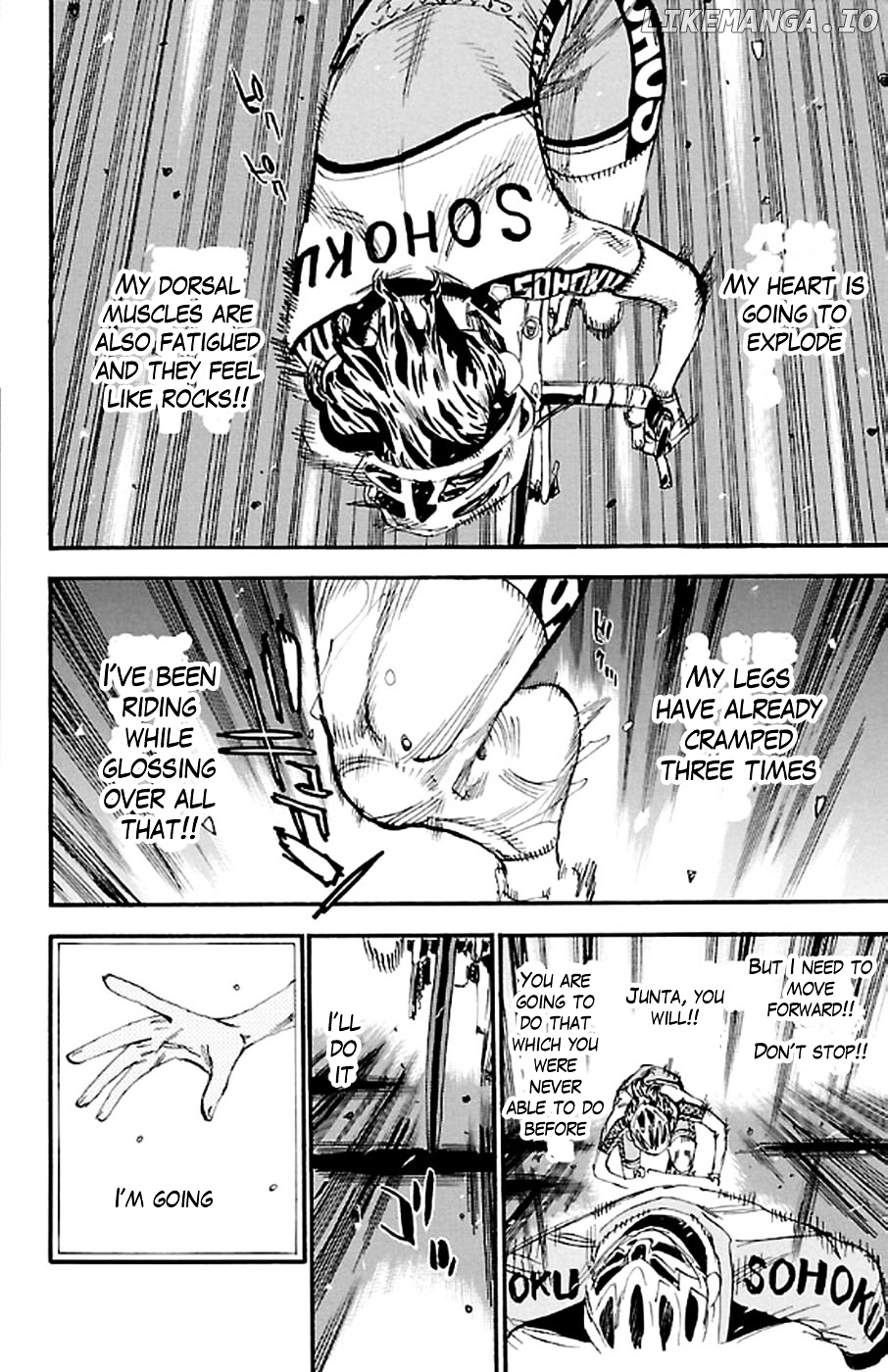 Yowamushi Pedal Chapter 289 - page 9