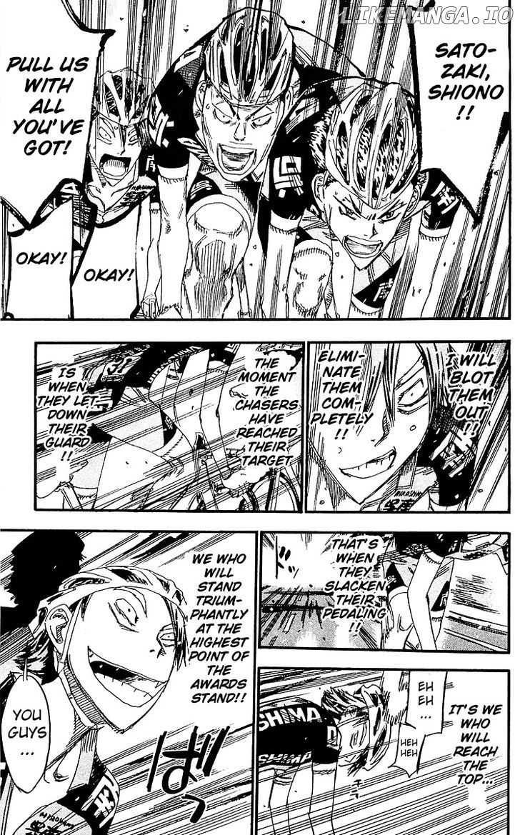 Yowamushi Pedal Chapter 170 - page 4