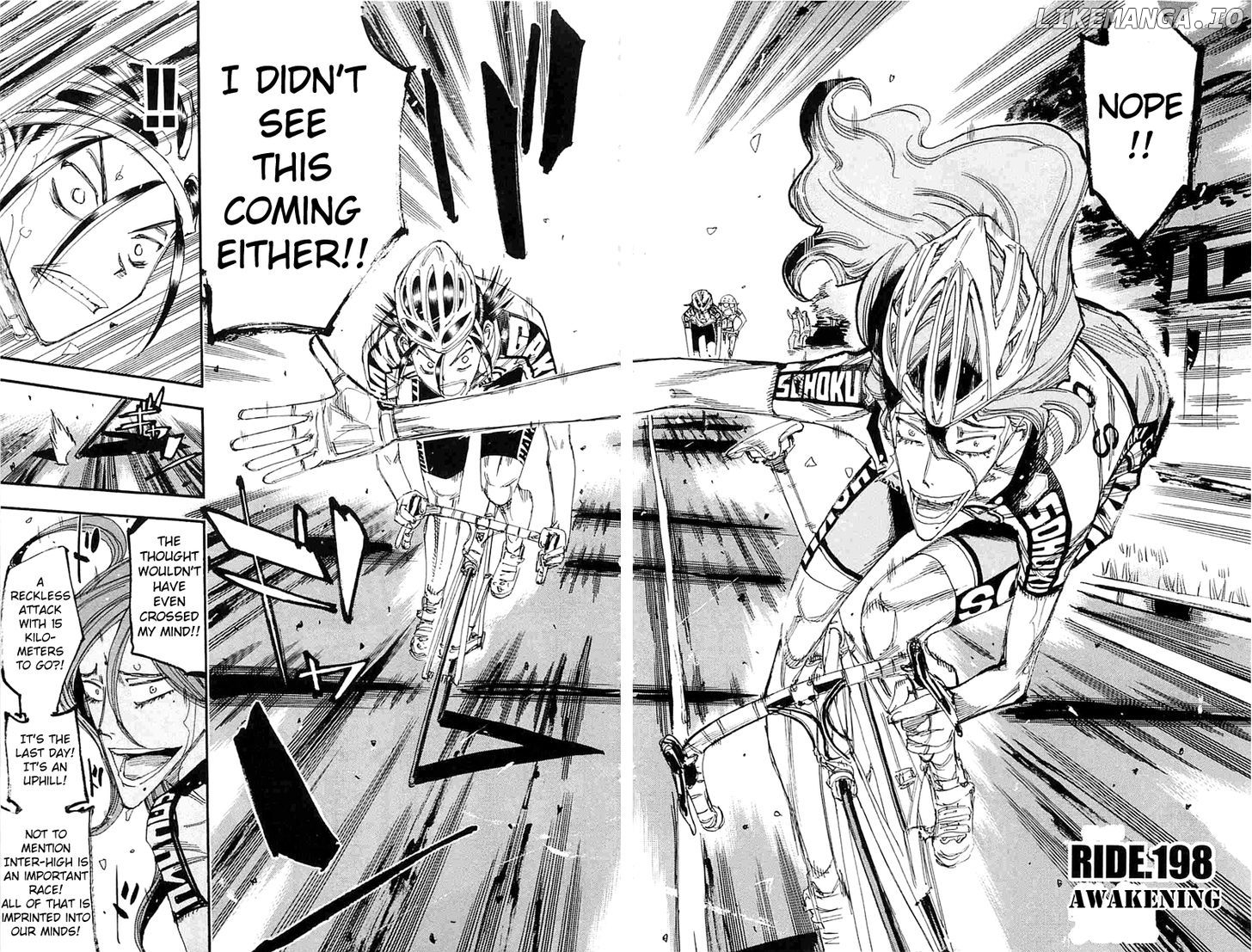 Yowamushi Pedal Chapter 198 - page 2