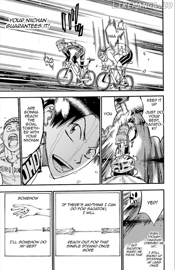 Yowamushi Pedal Chapter 270 - page 17