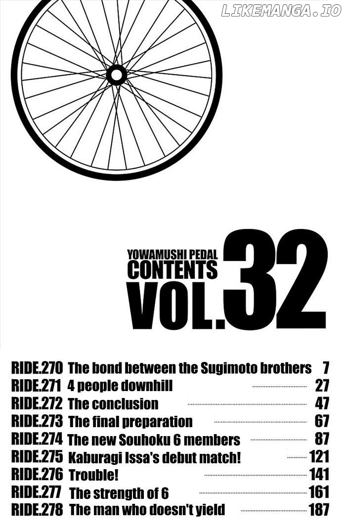Yowamushi Pedal Chapter 270 - page 4
