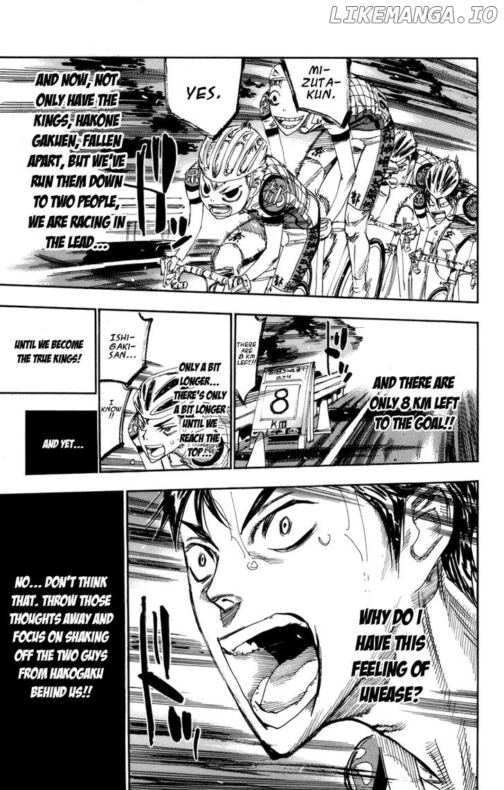 Yowamushi Pedal Chapter 136 - page 6