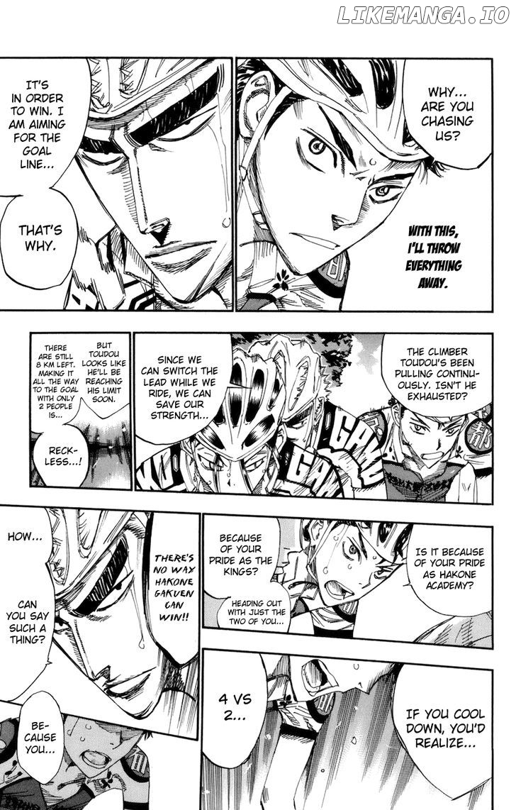 Yowamushi Pedal Chapter 136 - page 9